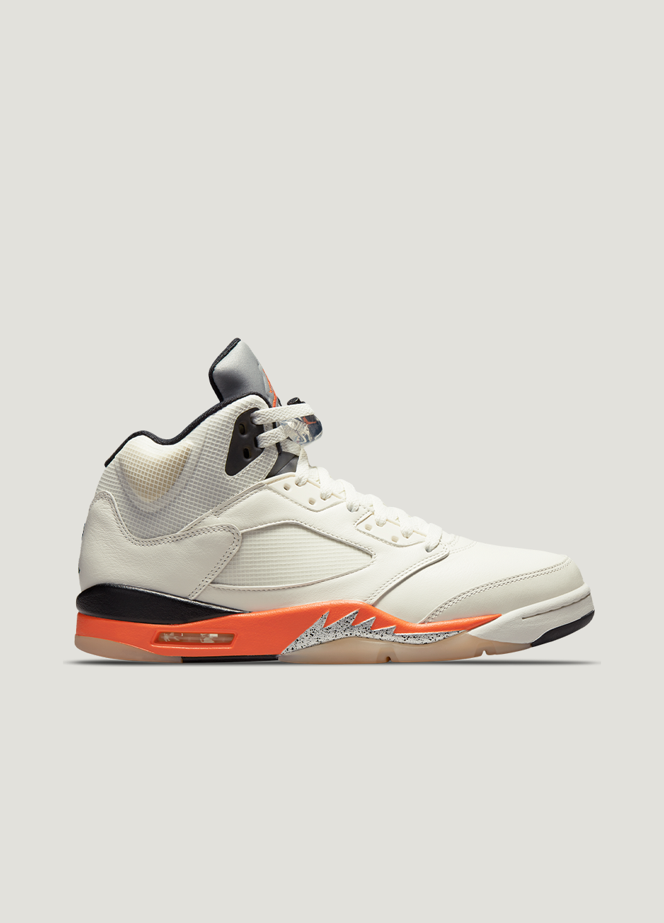 Orange 5s top jordan