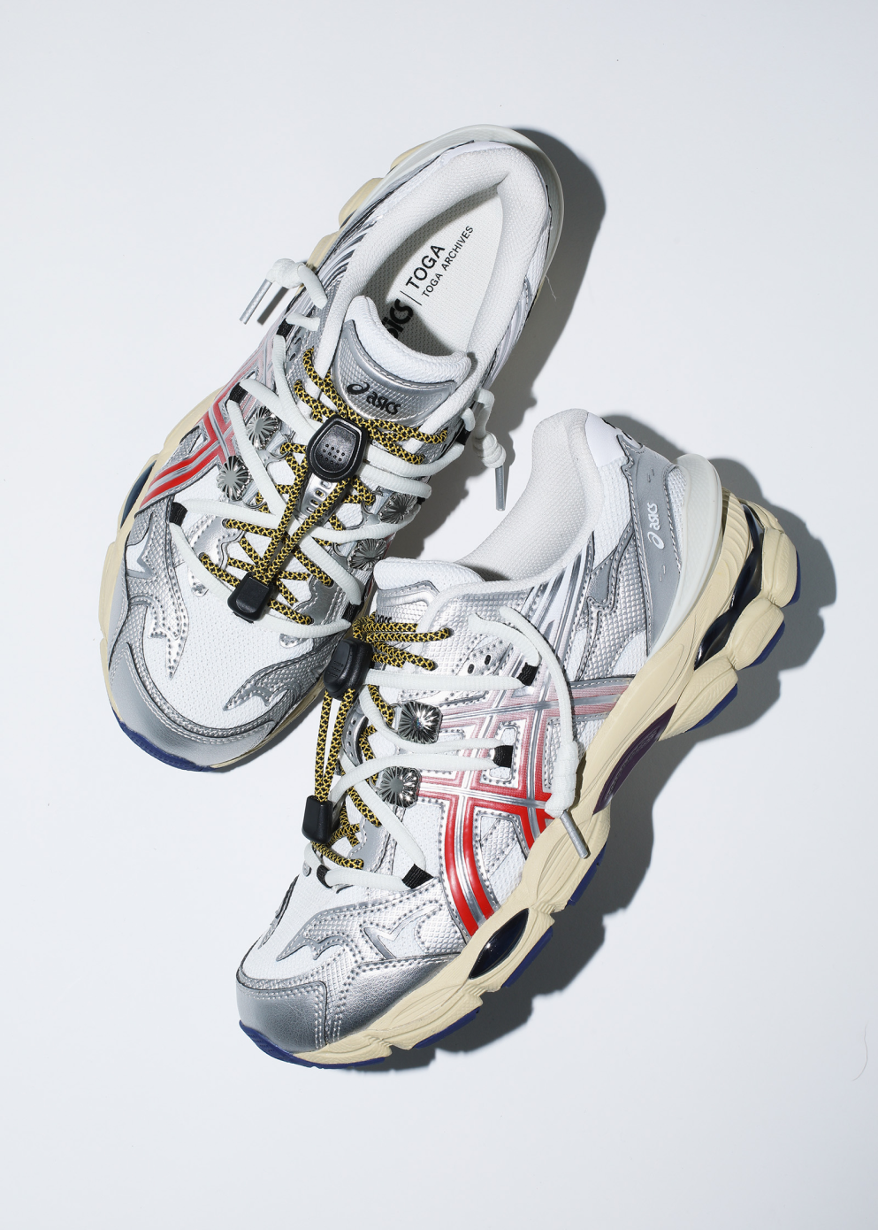 TOGA ARCHIVES x ASICS GEL-CUMULUS 16 'Red Pure Silver' Sneakers