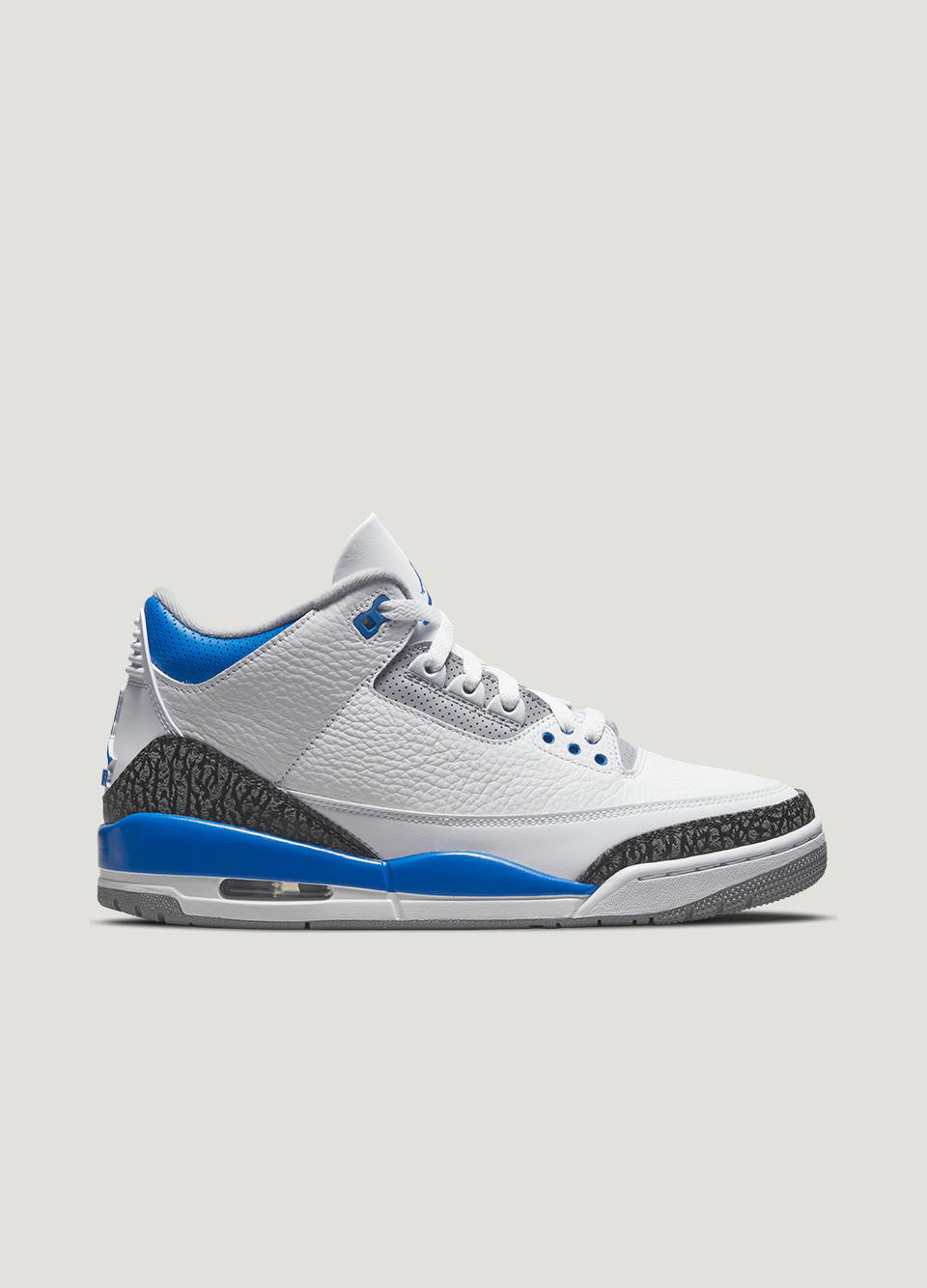 Blue air jordan hot sale 3