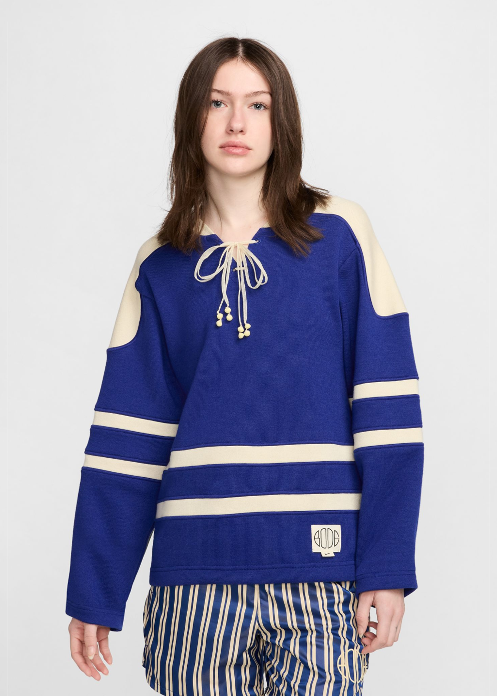 x Bode Lacing Knit x Bode Lacing Knit