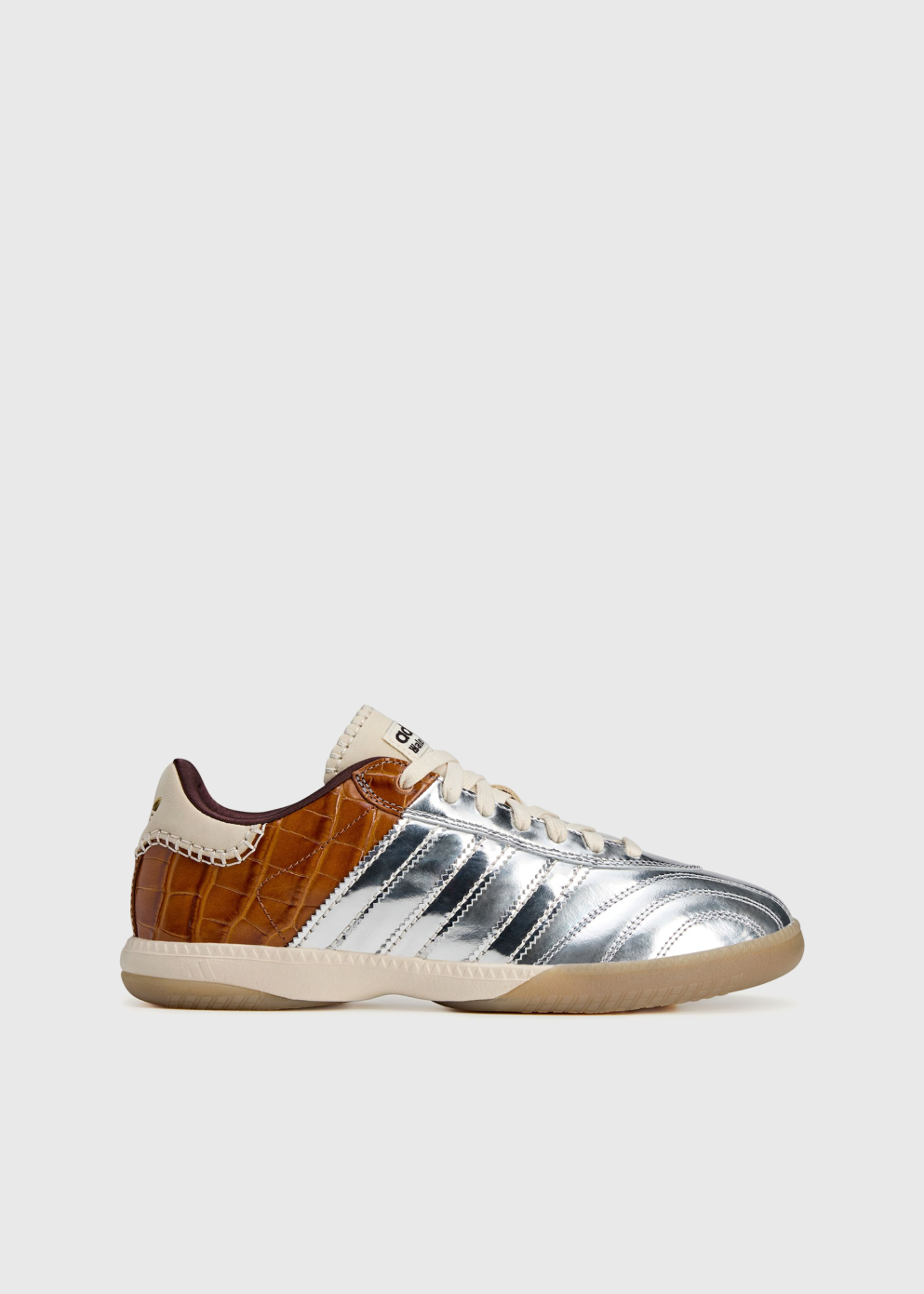 adidas gazelle silver green womens x Wales Bonner Samba Millennium 'Silver Metallic' Sneakers
