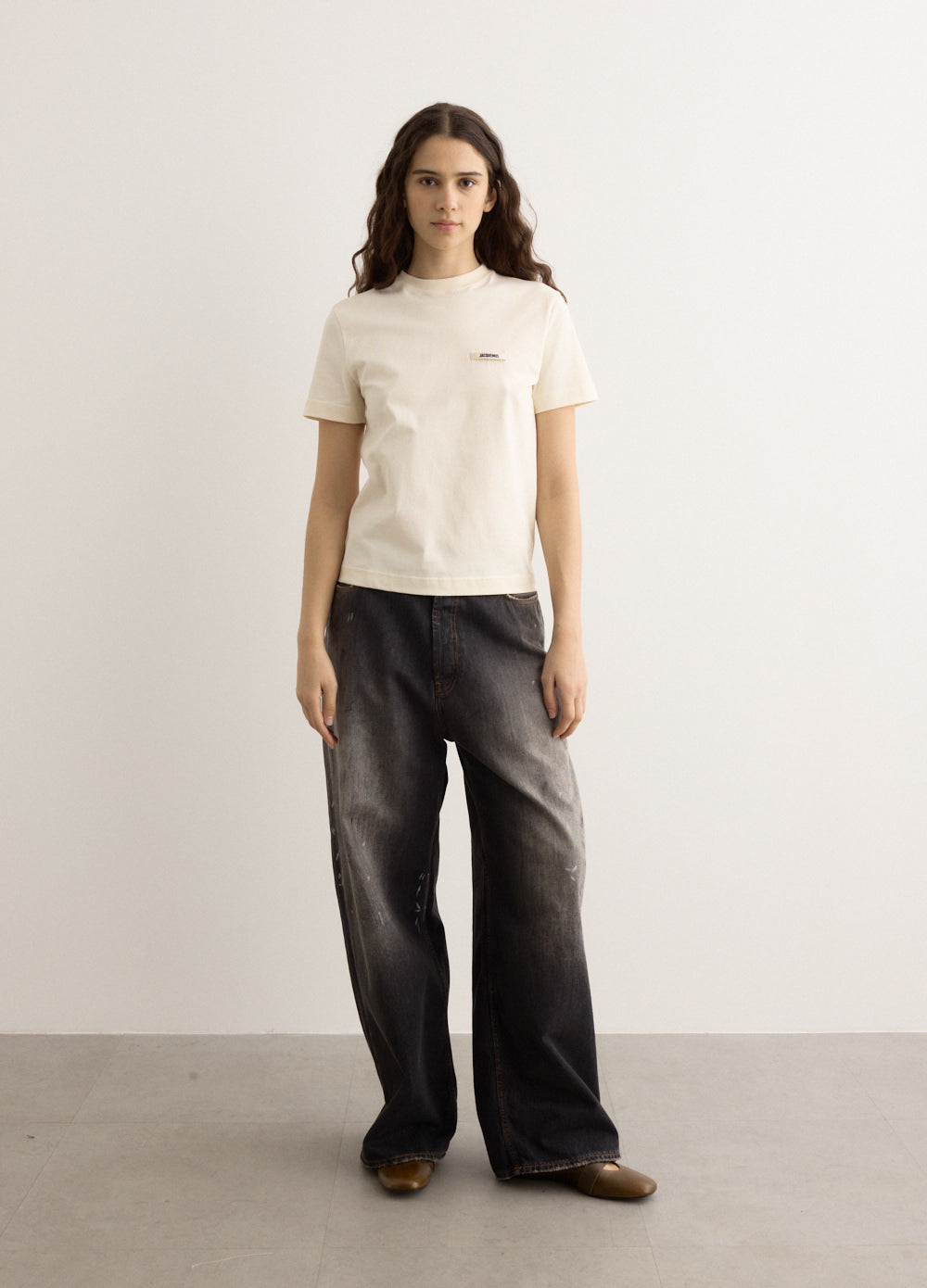 トップス Butcher Products Gros Grain L/S Le T-Shirt Gros Grain