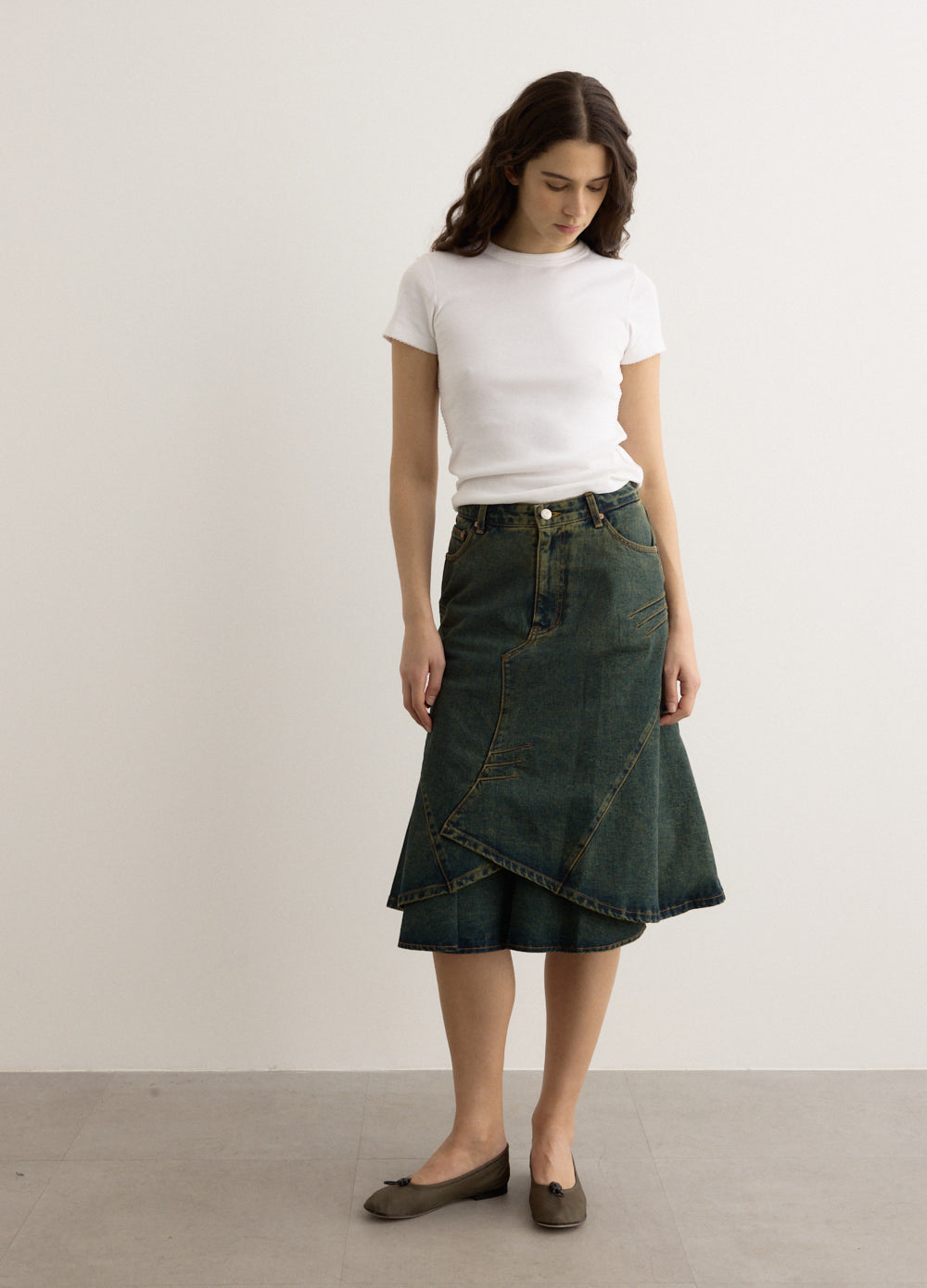 Custom Flare Layered Skirt