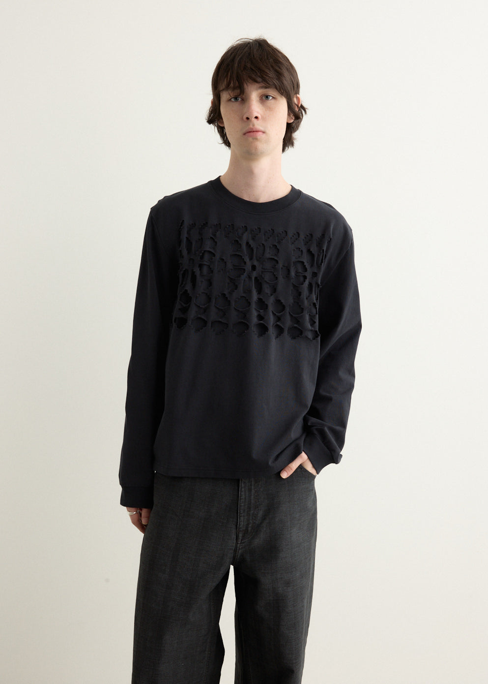 トップス archive attachment Backprint long sleeve Tour Long Sleeve