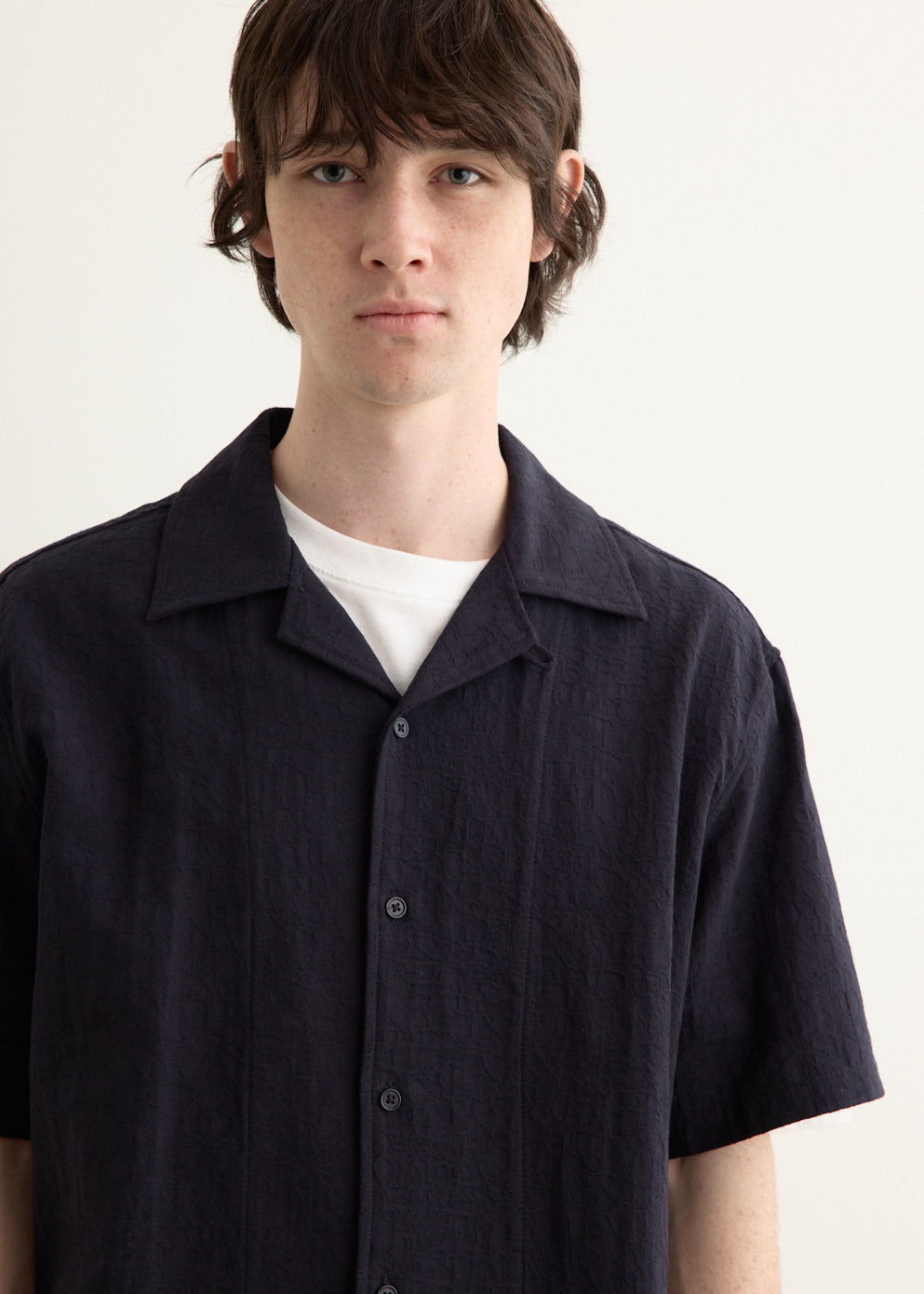 Seige Short Sleeve Camp Collar Shirt