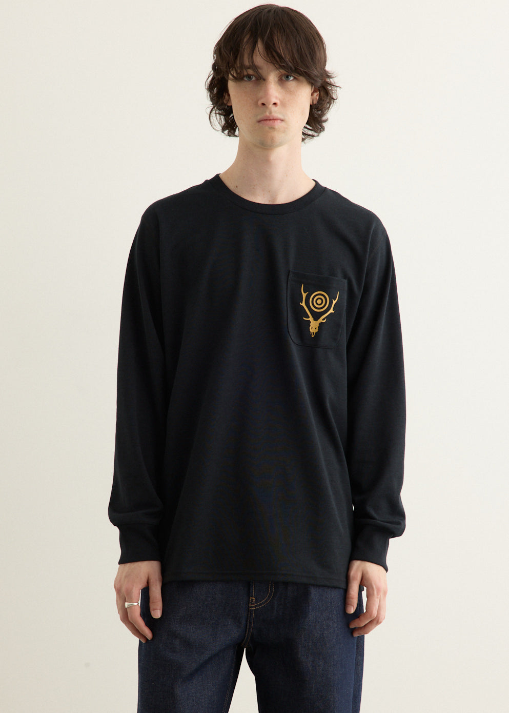Long Sleeve Round Pocket T-Shirt Long Sleeve Round Pocket T-Shirt