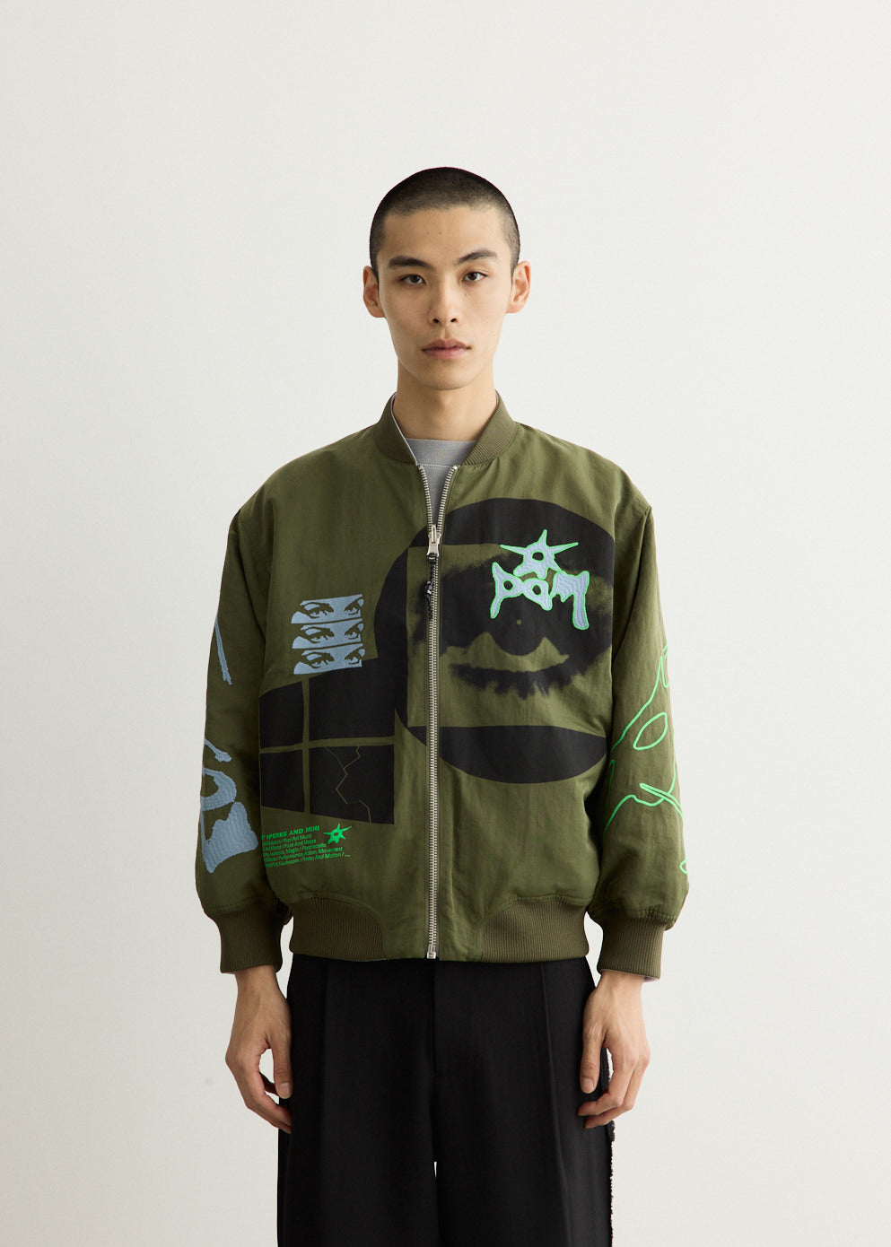 The Eyes Of The Soul Bomber Jacket