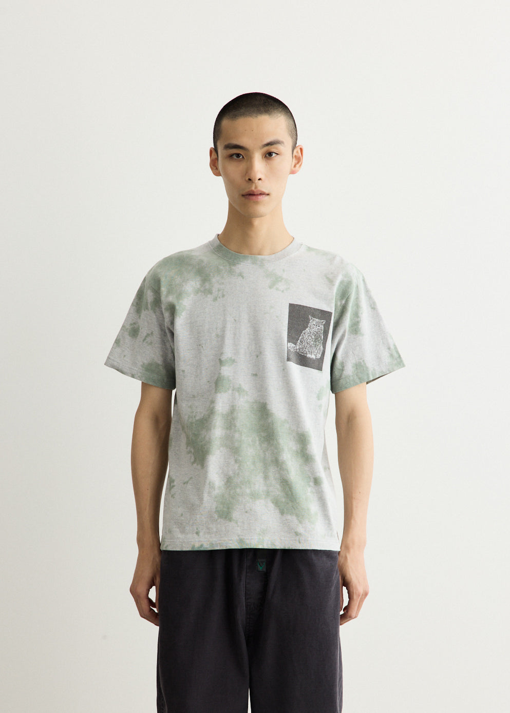 x F.KITAMURA S/S C/PE Jersey/Cat T-Shirt