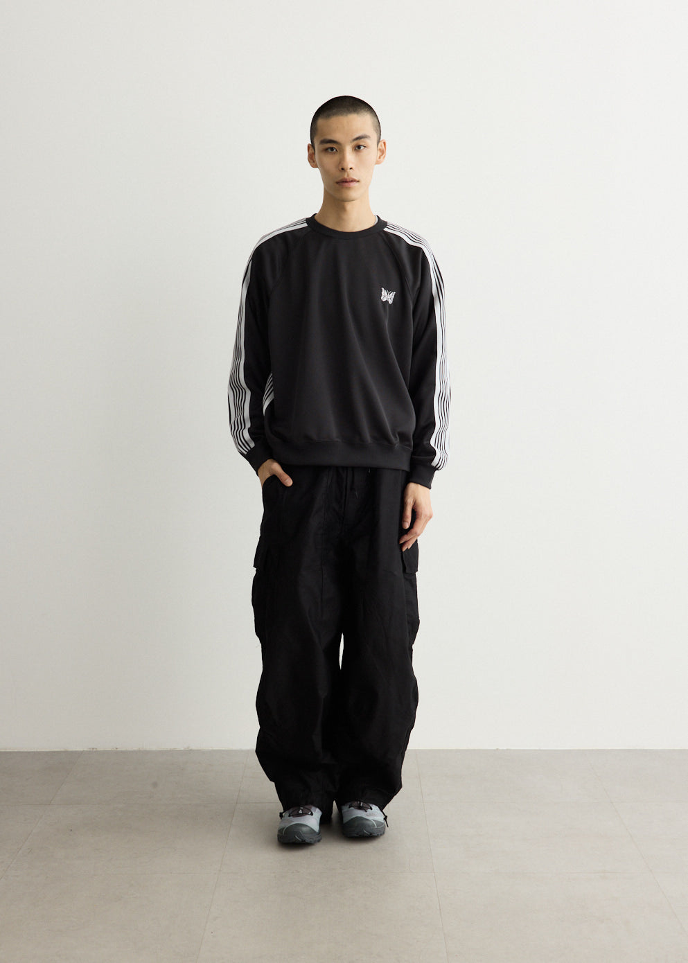Track Crew Neck Shirt - Poly Smooth