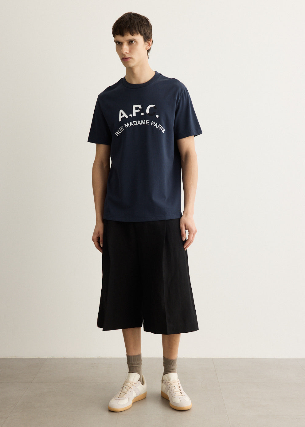 Rare 00's A.P.C Velours Shirt フランス製 【公式通販】