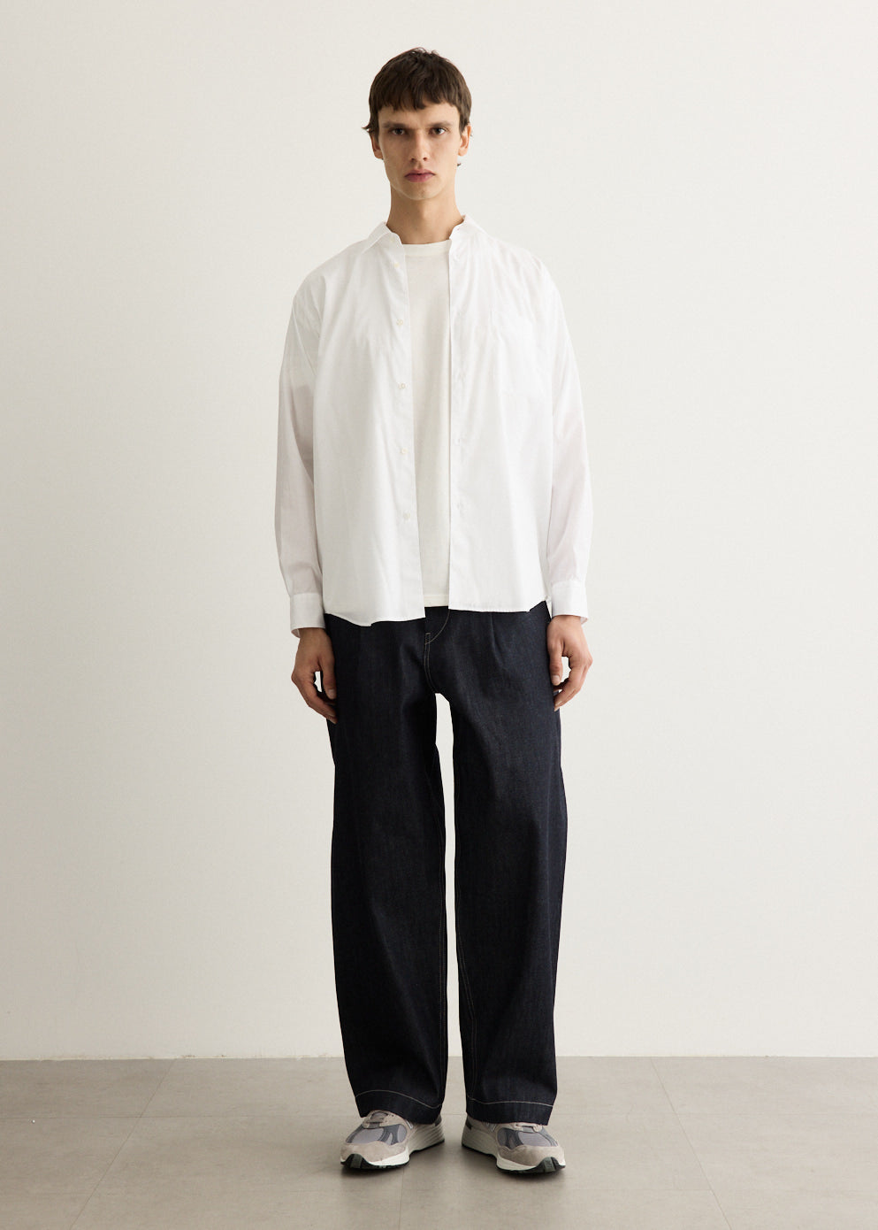 Broad Regular Collar Shirt