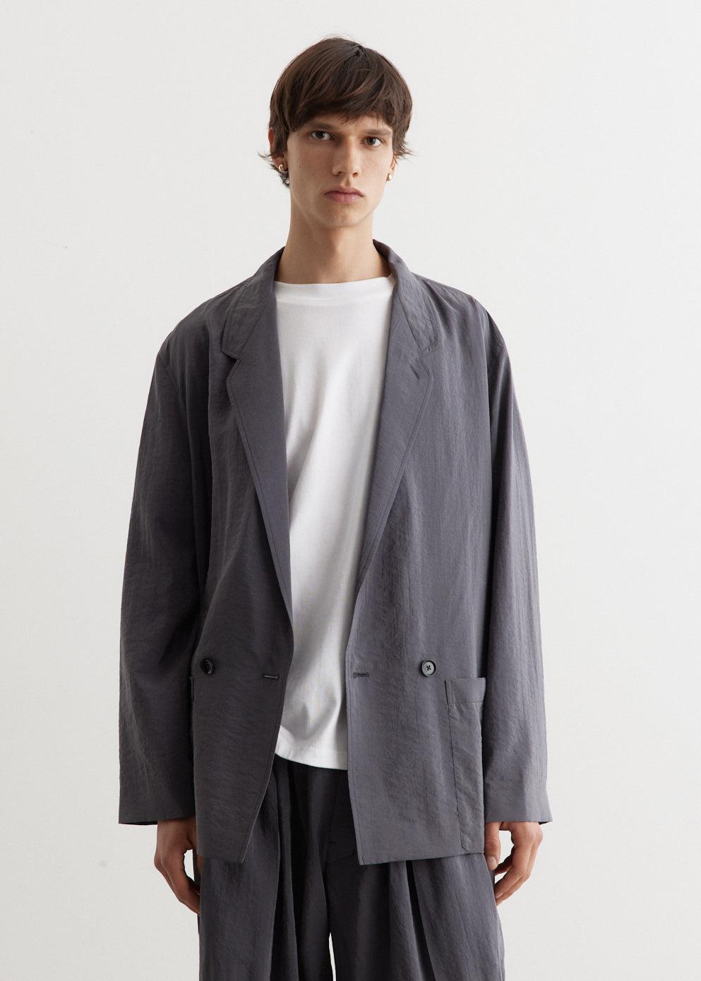 Lemaire double breasted discount jacket
