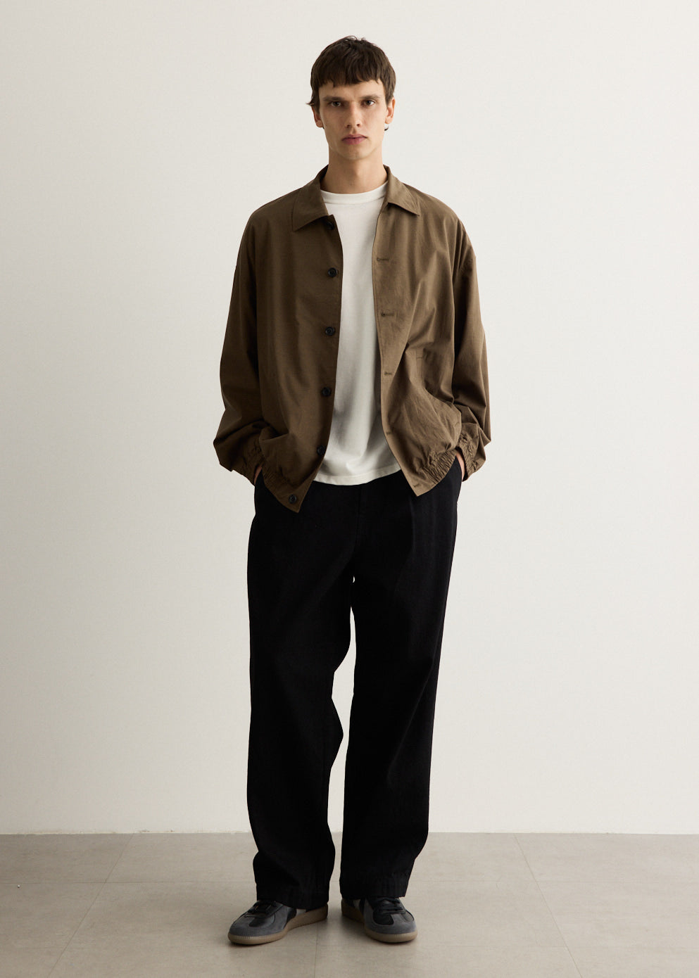ジャケット・アウター 26ssCotton Wool Poplin Oversized Blouson Cotton Wool Poplin Oversized Blouson