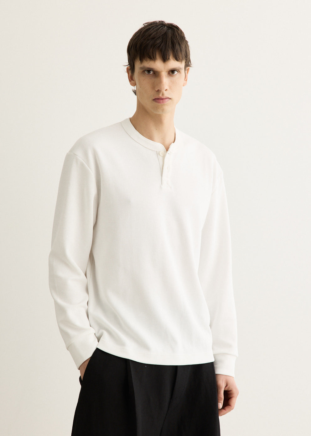 Haul Boxy Henley T-Shirt