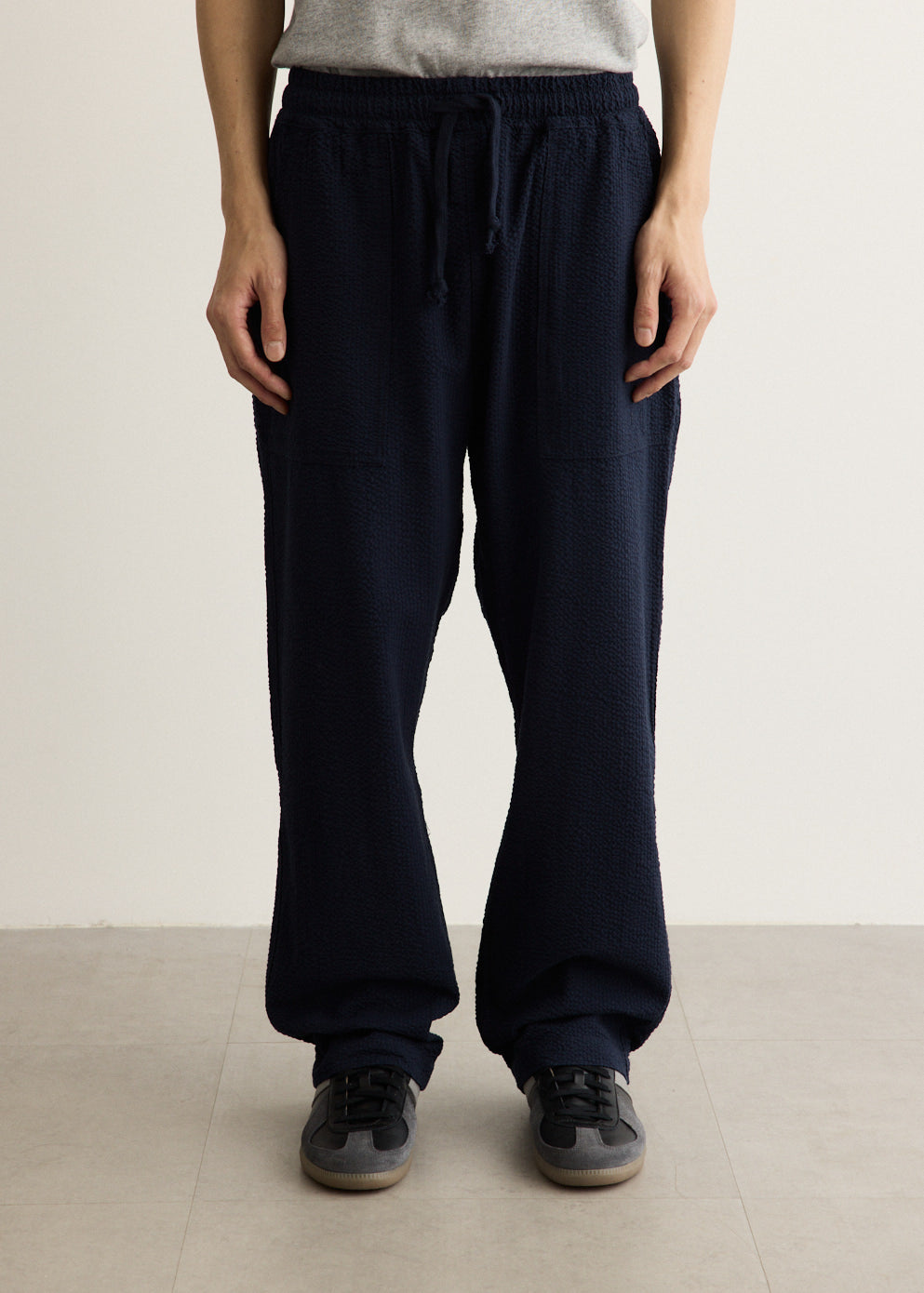 Seersucker Chef Pants
