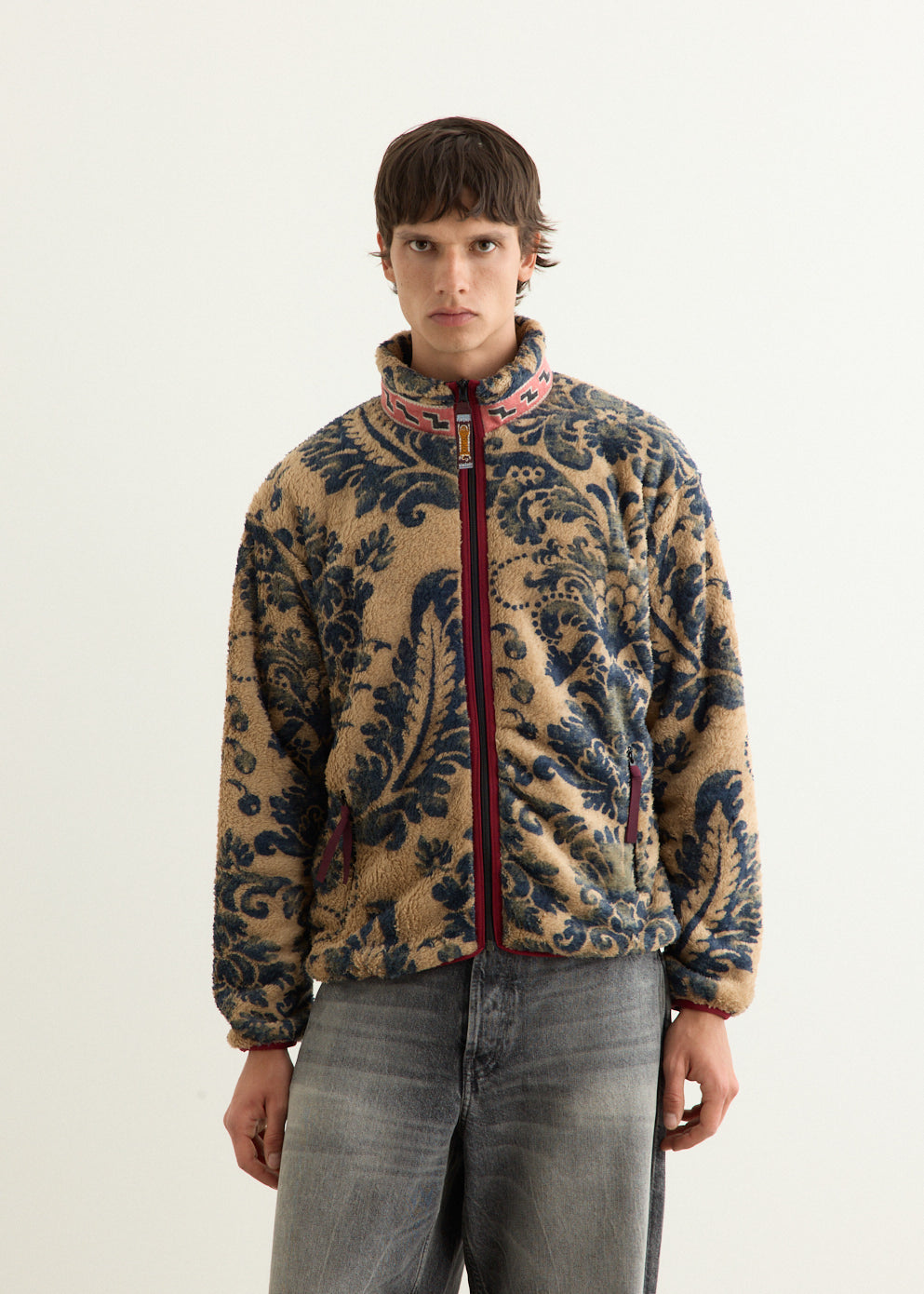 DAMASK Fleece ZIP Blouson (VirginMary) DAMASK Fleece ZIP Blouson (VirginMary)