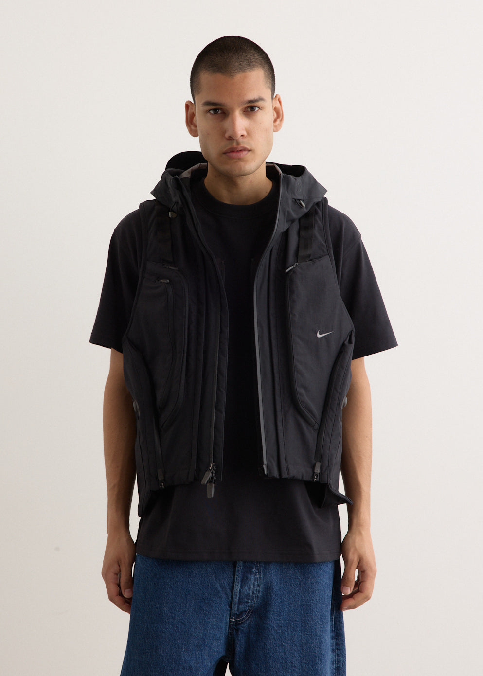 nike men's hooded vest