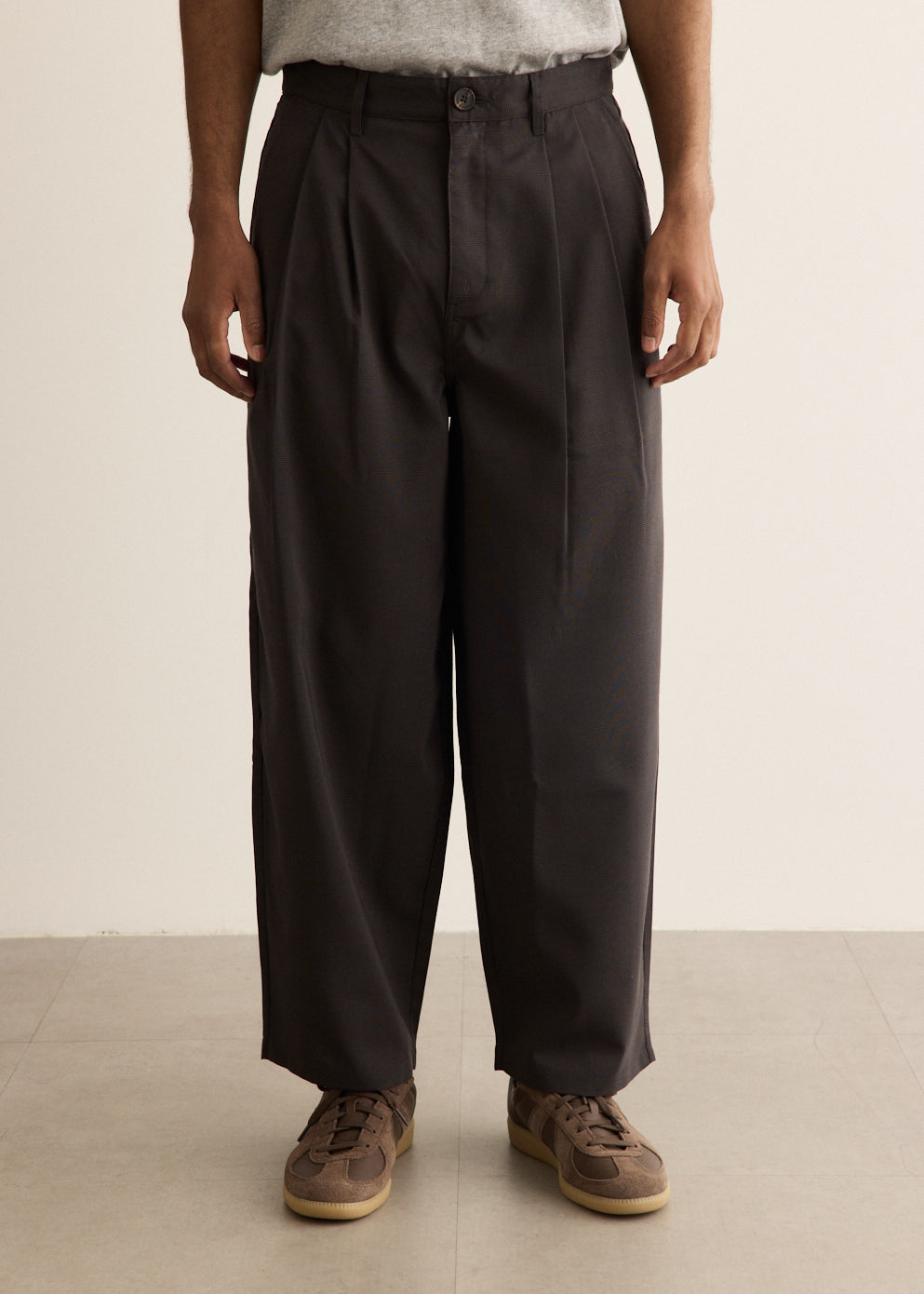 Exposure Wide Leg Pleated Pants