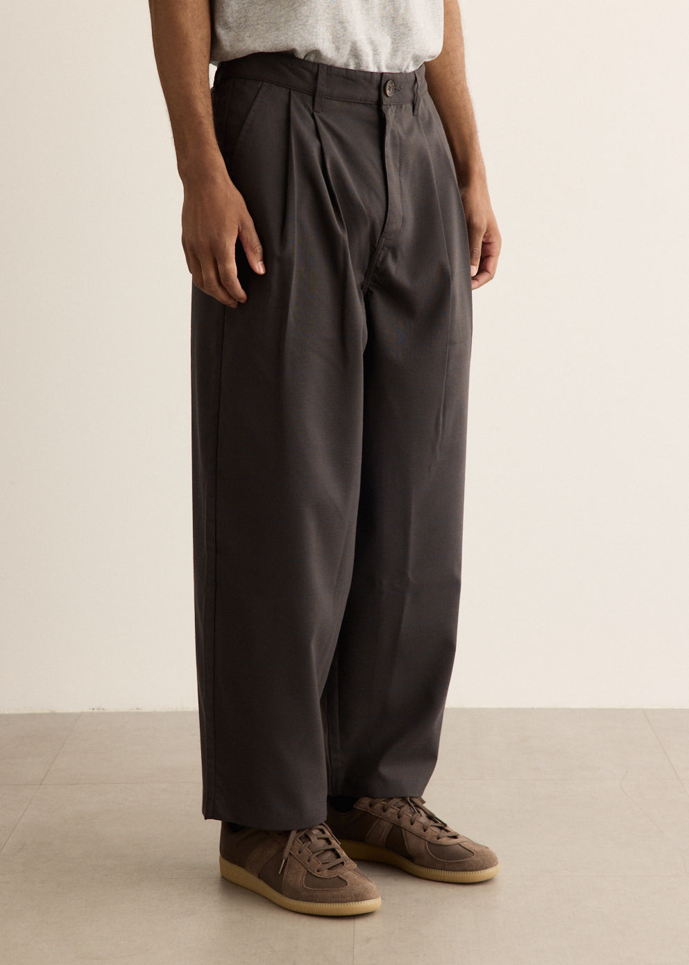 Exposure Wide Leg Pleated Pants