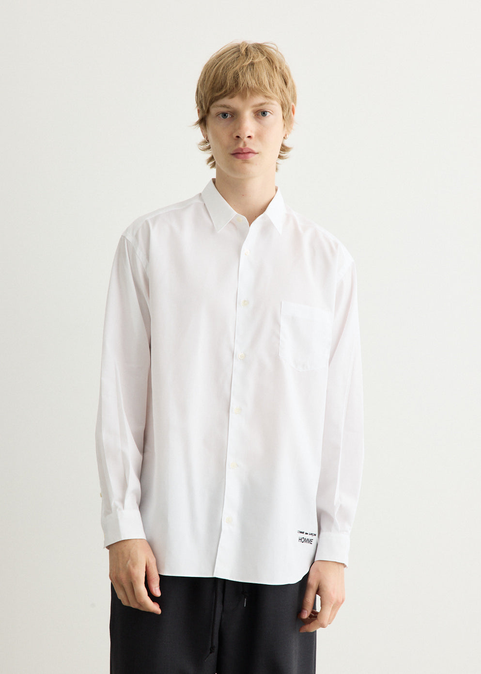 Cotton Broad Logo Shirt