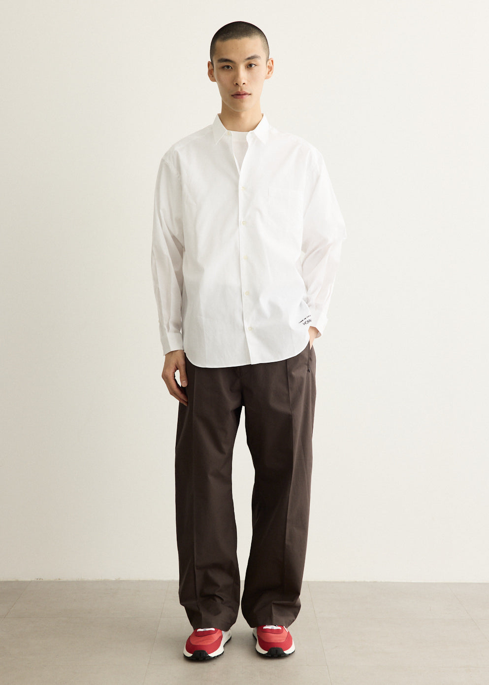 Cotton Broad Logo Shirt