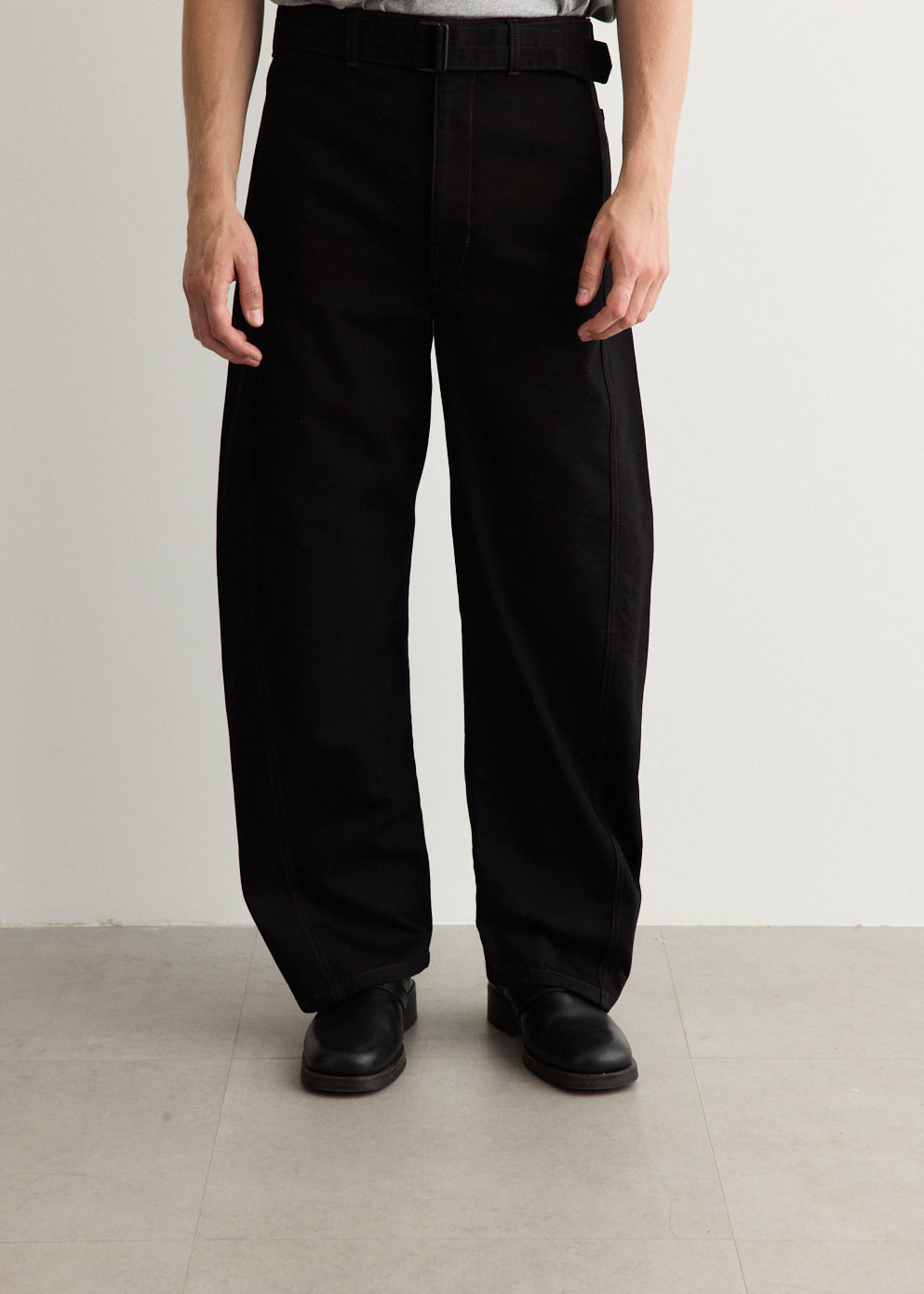 Twisted Belted Pants