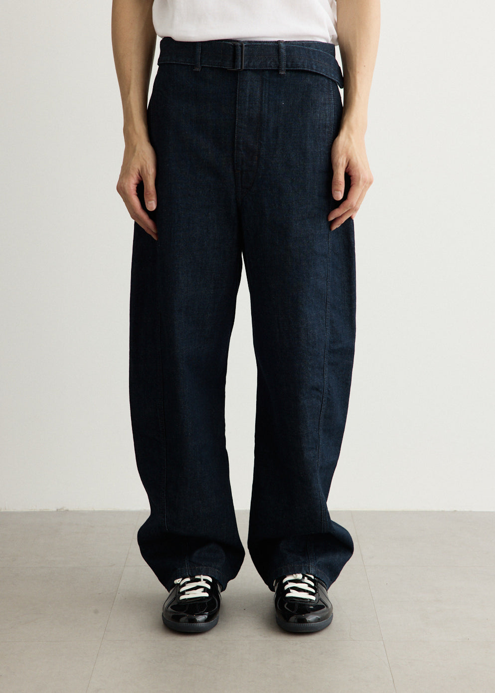 Twisted Belted Pants