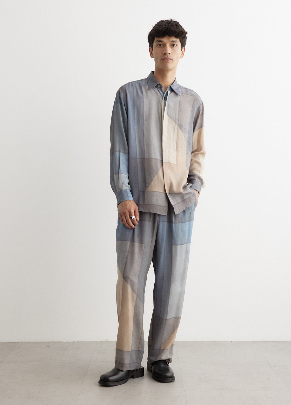 Printed Regular Collar Shirt
