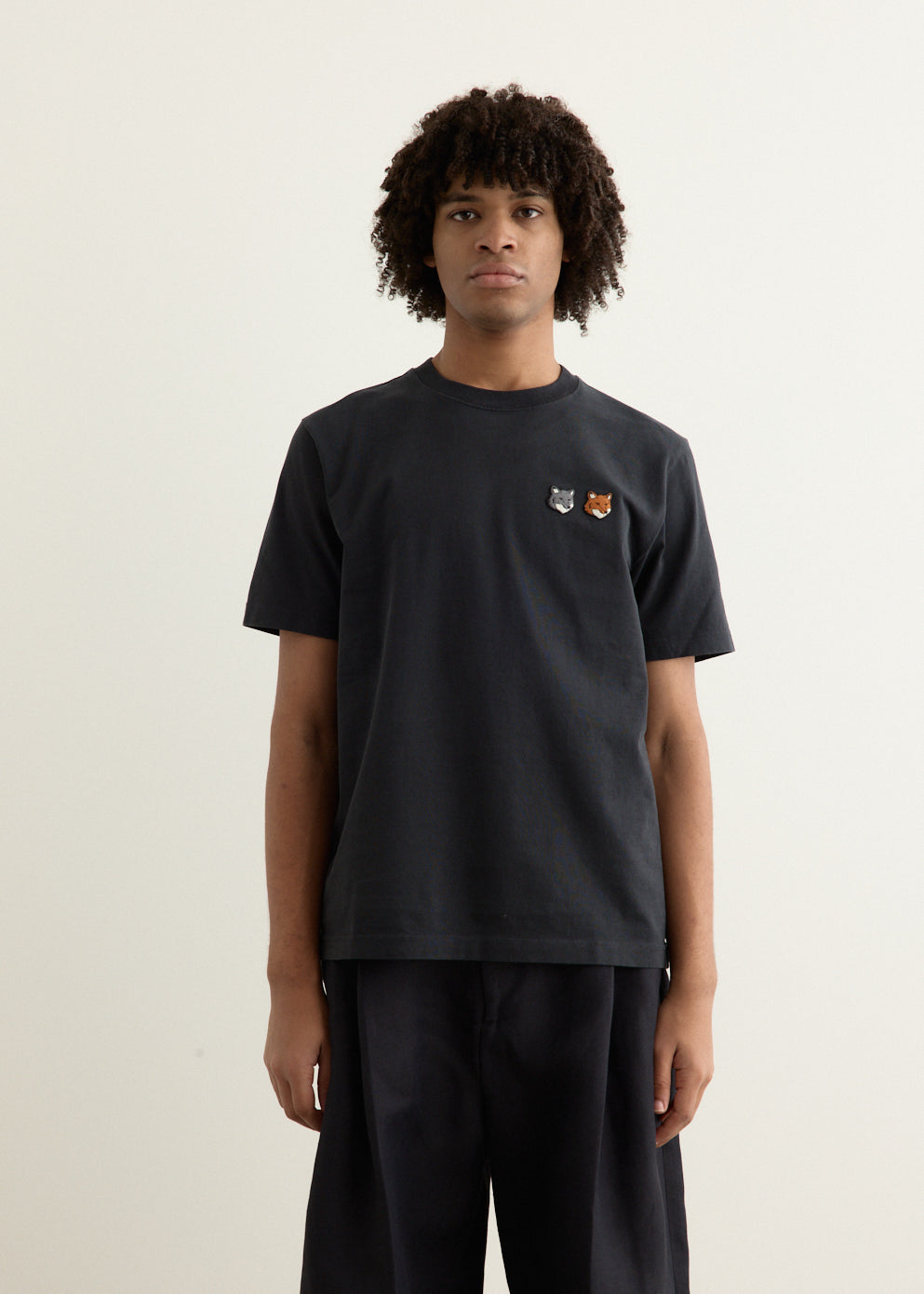 Double Bold Fox Head Comfort T-Shirt