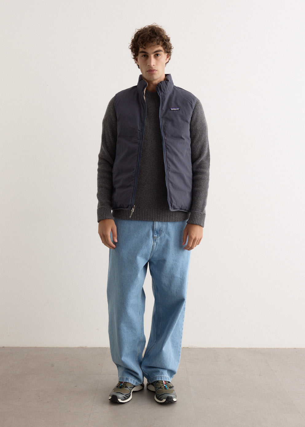 Reversible Cotton Down Vest