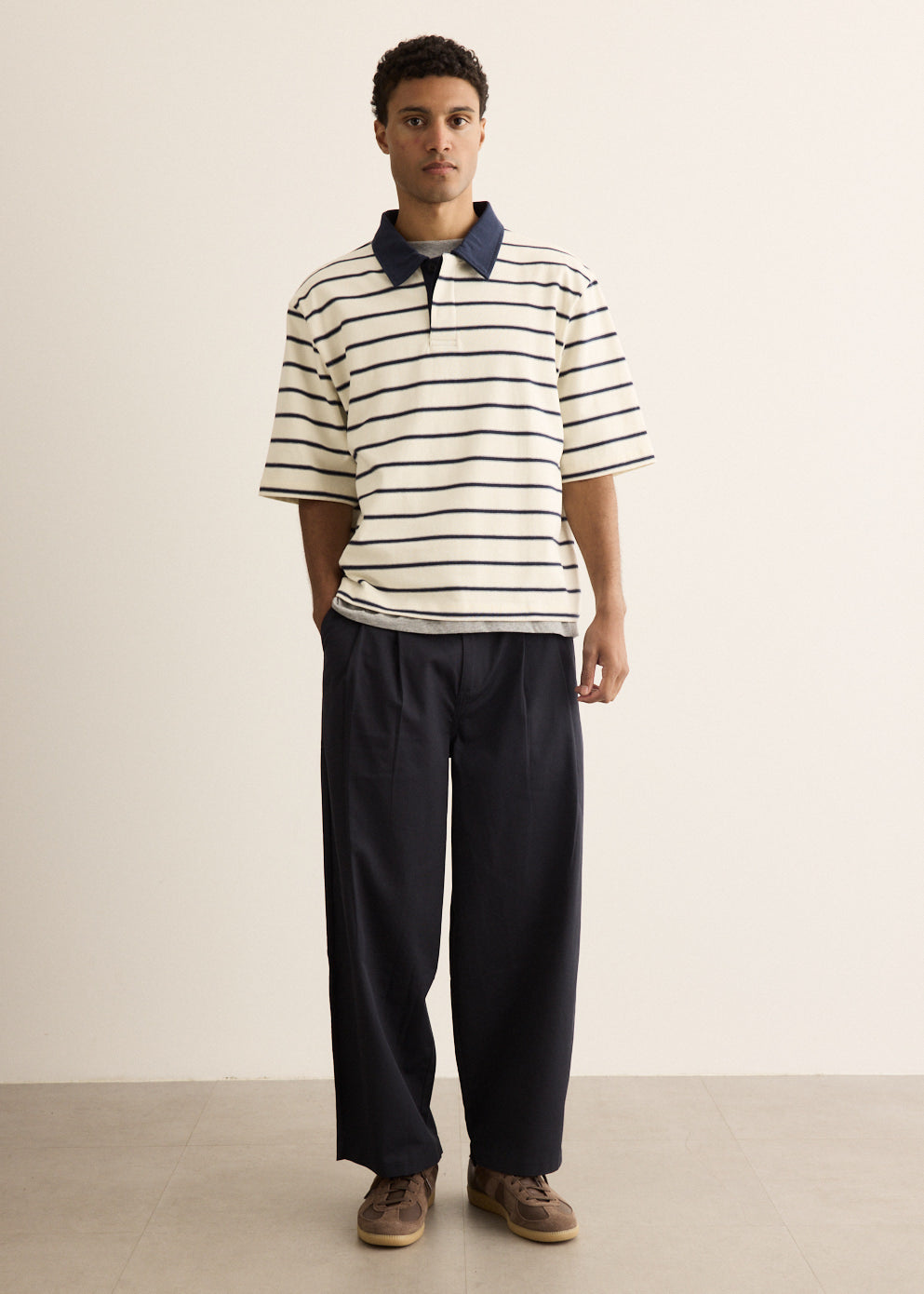 Exposure Wide Leg Pleated Pants