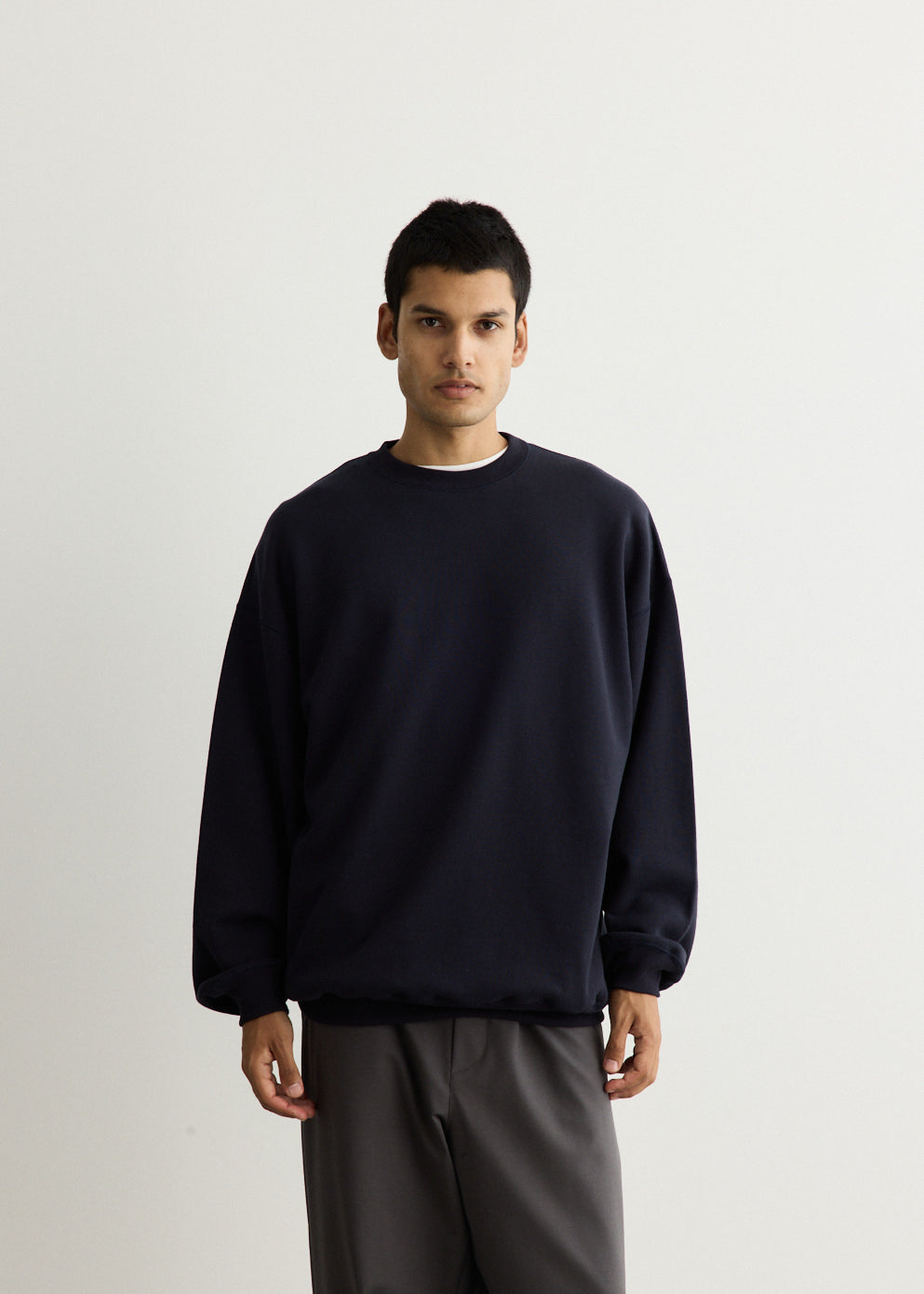 AZUMA Terry Crew Neck Sweatshirt