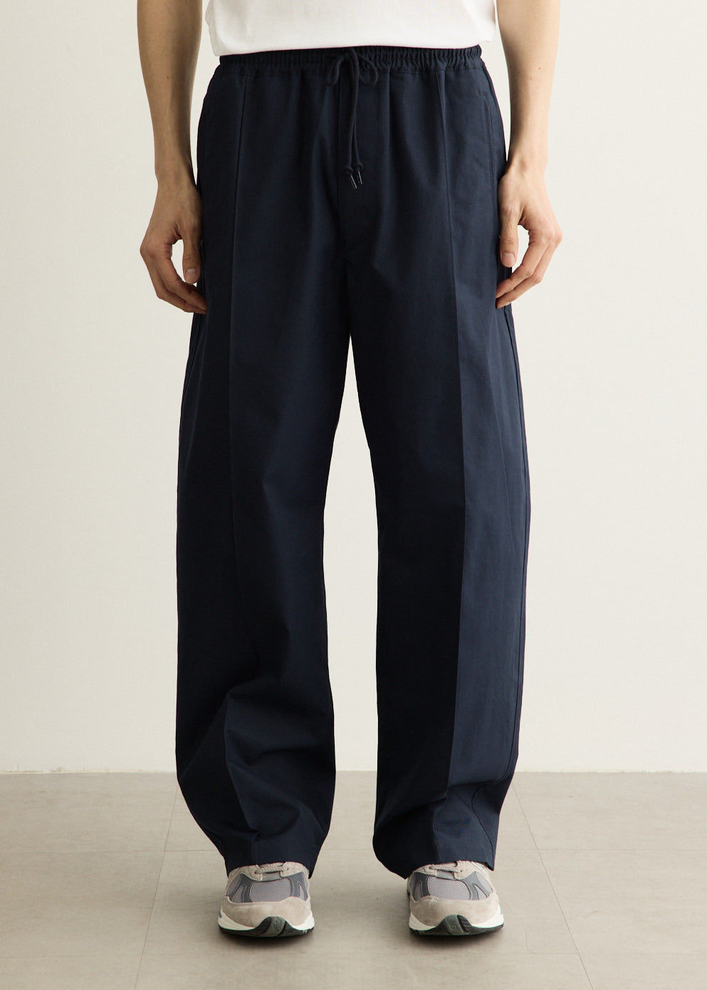 Cotton Twill Elastic Pants