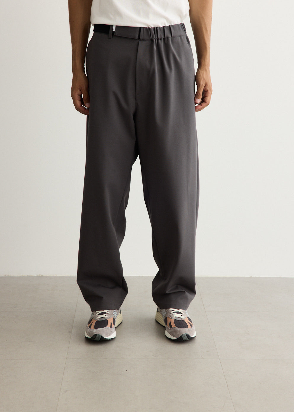 Compact Ponte Wide Tapered Chef Pants