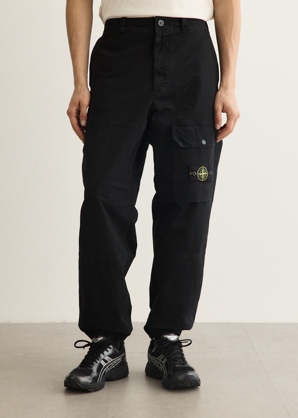 Loose Fit Organic Cotton Broken Twill Cargo Pants