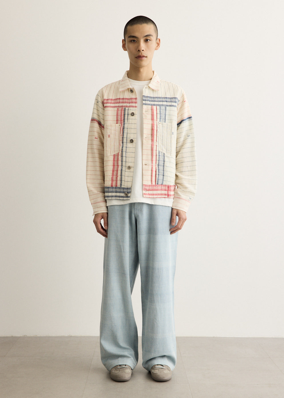 Rupinder Nat Dye Handloom 5 Pocket Jeans