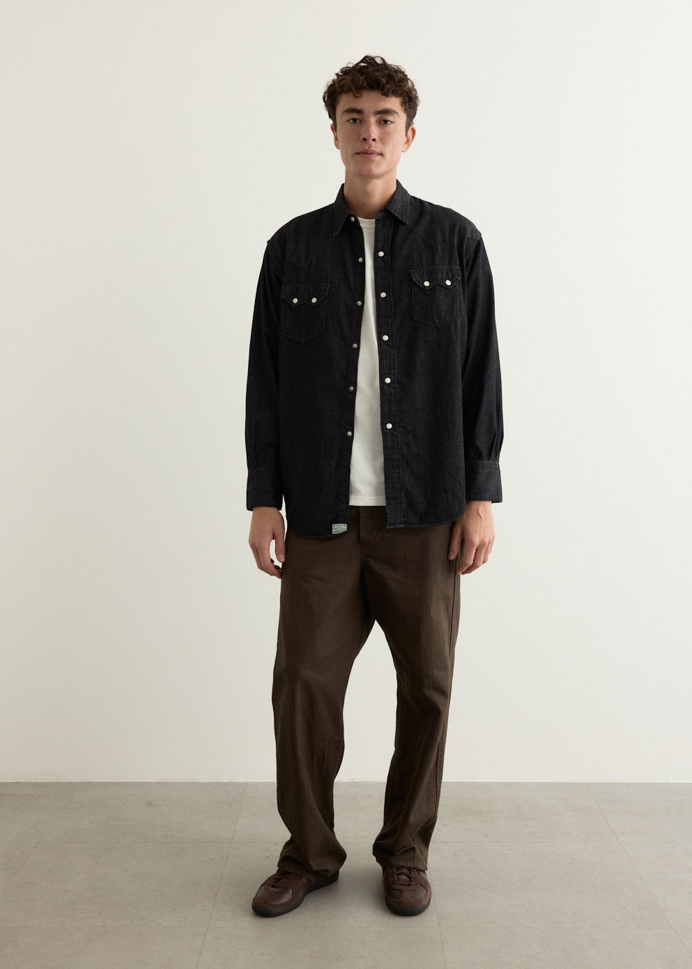 Wide Fit French Work Pants