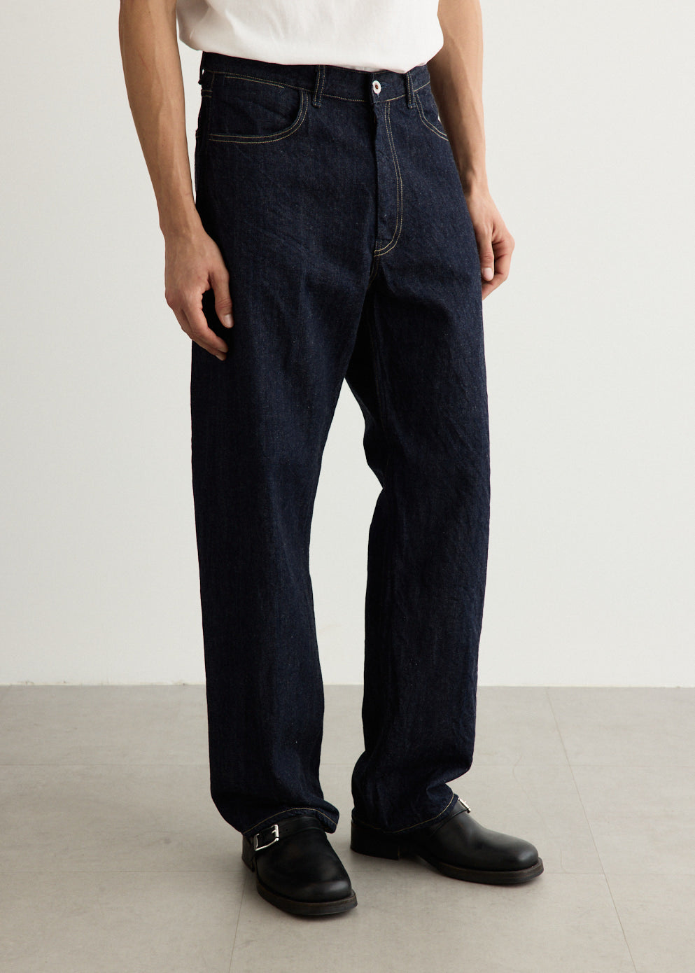Five Pocket Selvedge Denim Pants