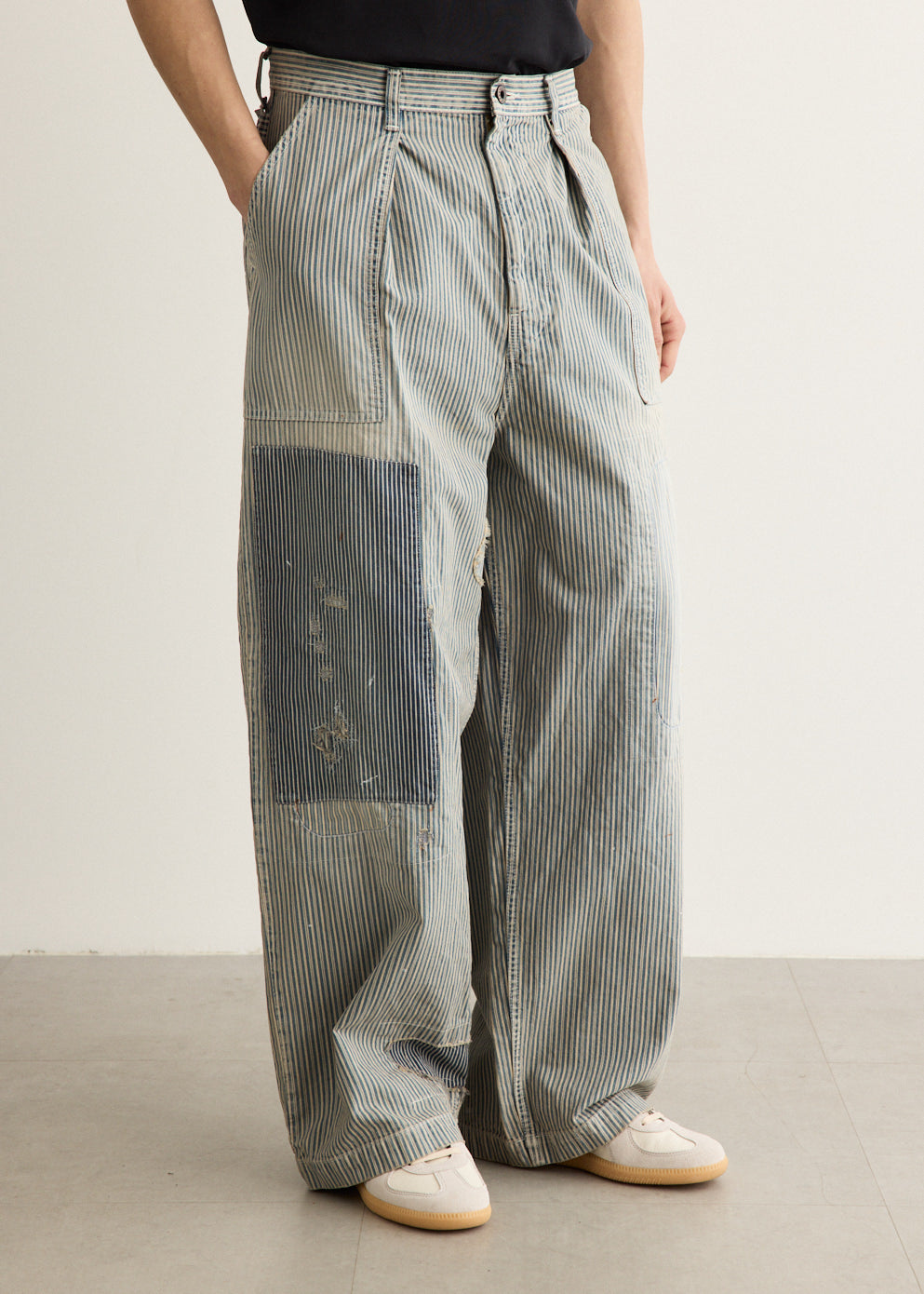 Liberty Hickoree Fatigue Baggy Pants (Rushfield Remake)