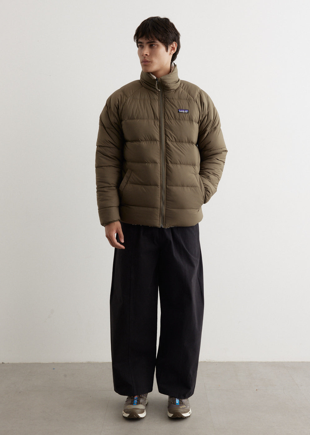 Reversible Silent Down Jacket