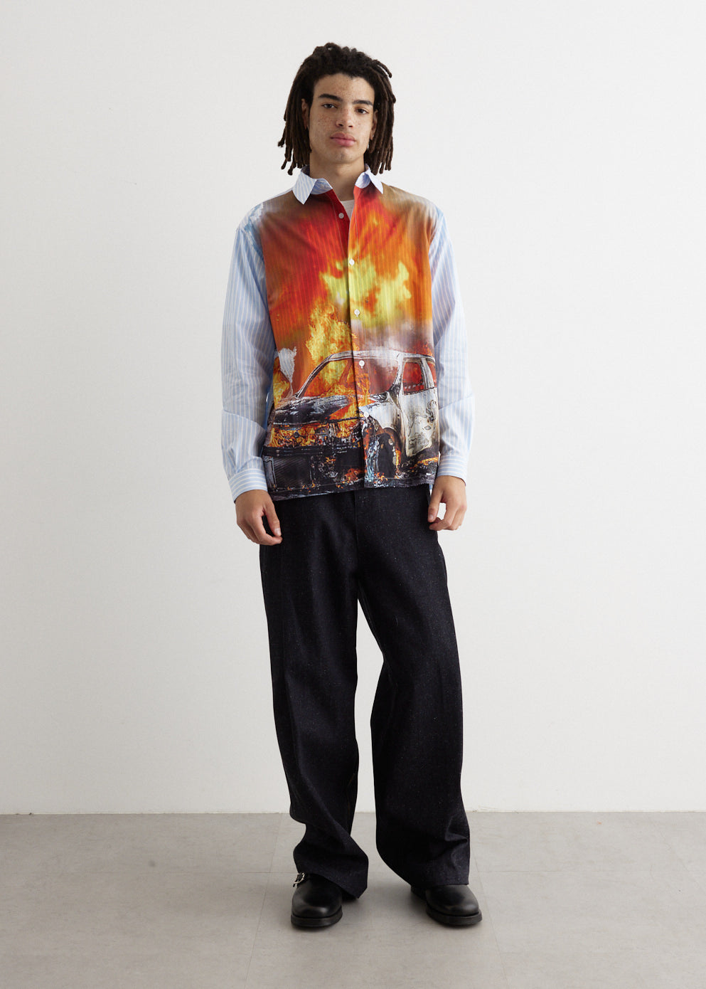 PAM -  New Beginnings Stripe Long Sleeve Shirt - Shirt