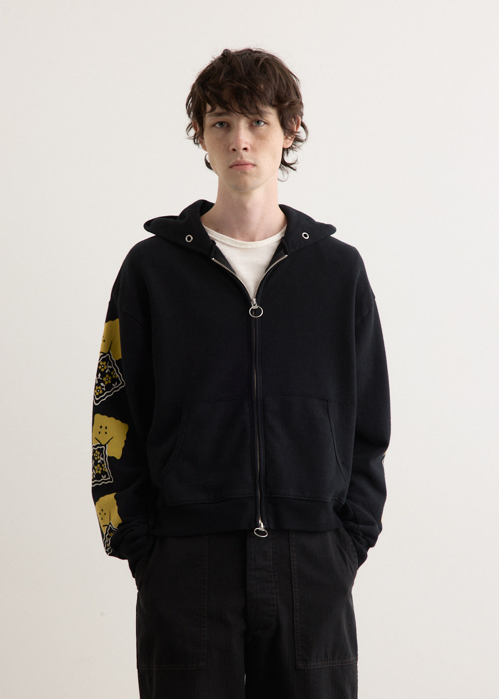 SWT Knit ZIP-UP GYM Parka (PECKISH RAINBOWY)