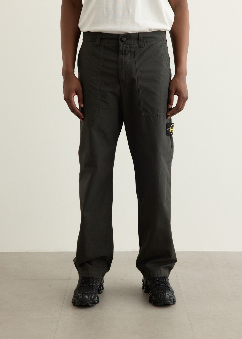 Loose Fit Garment Dyed Pants