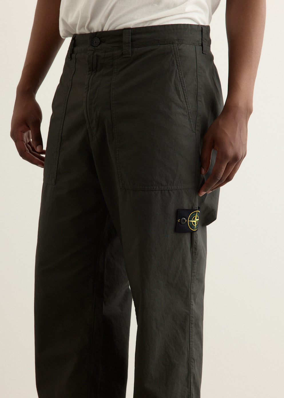 Loose Fit Garment Dyed Pants