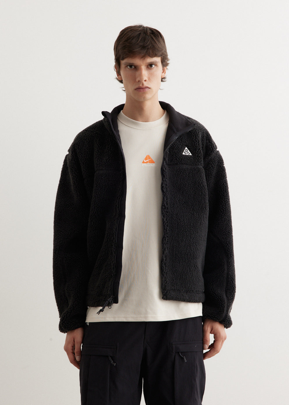 fleece nike acg coats & jackets