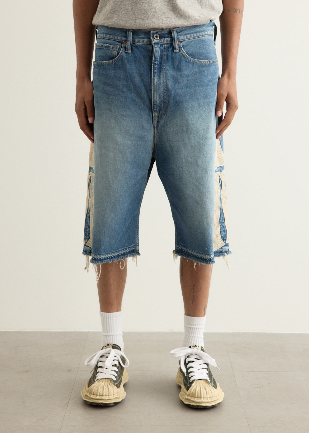 パンツ 36 KAPITAL 14OZ DENIM 5P SHORT PANTS 14oz Denim 5P Shorts