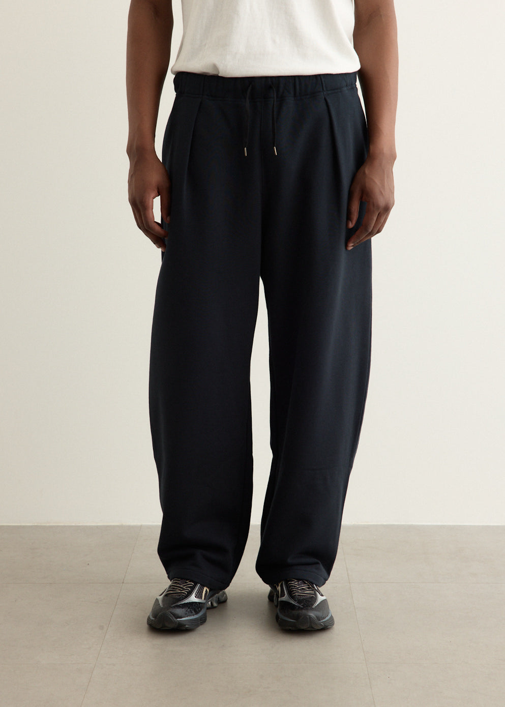 Cotton Jersey Wide Pants