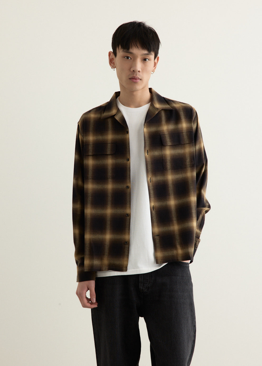 Marco Ombre Check Long Sleeve Shirt