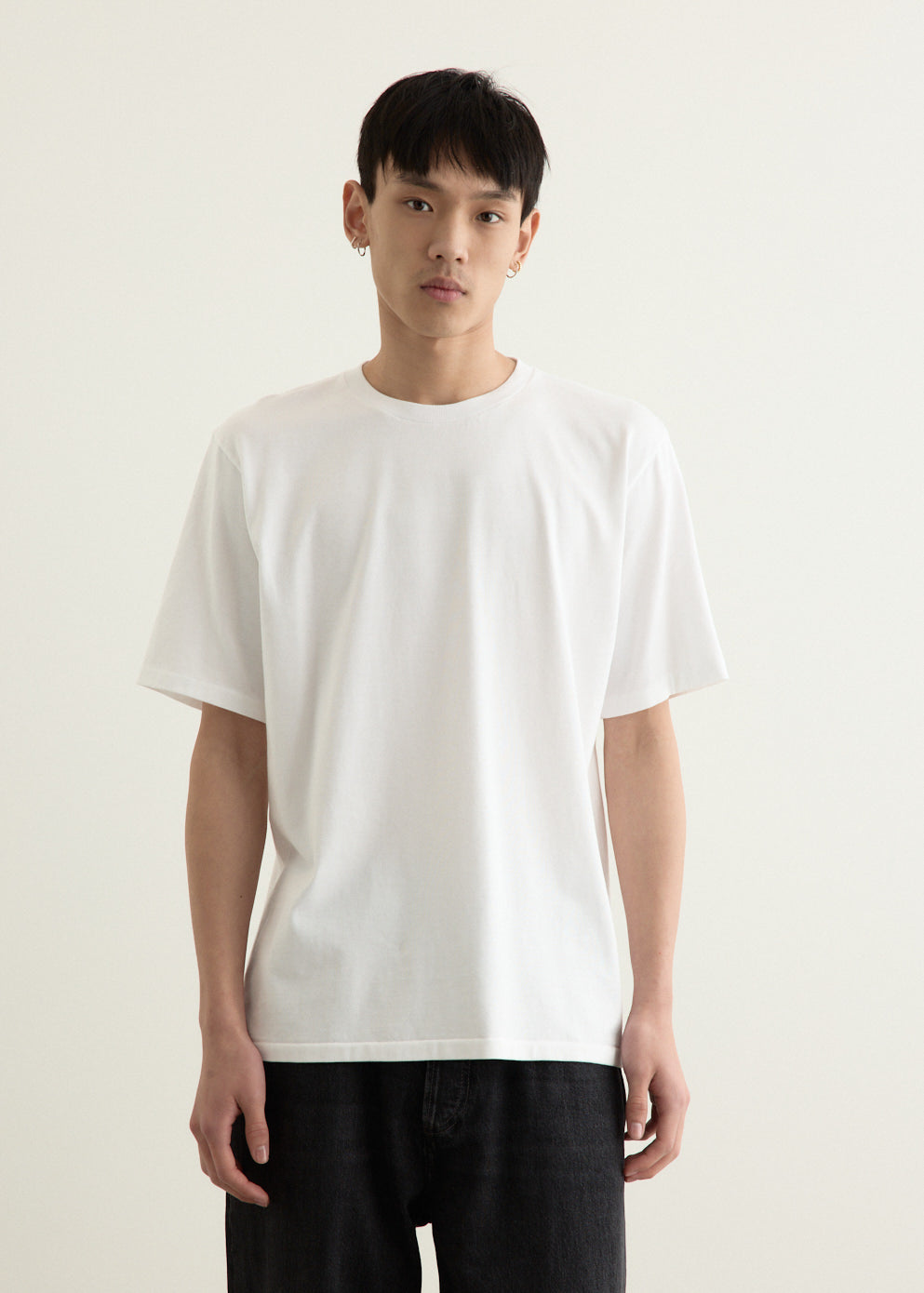 Ronherman別注AURALEE Luster Plaiting Tee Namu Shop - Auralee Luster Plaiting Tee - Ivory