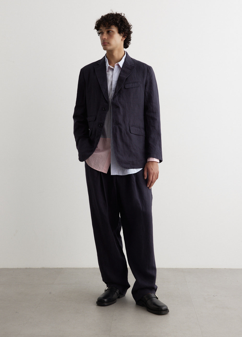 ジャケット・アウター Engineered Garments ANDOVER JACKET L Men's Engineered Garments Andover Jacket Tropical Wool Gray